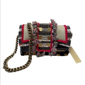 NWT Kooreloo - Tweed Shoulder Bag - multicolor